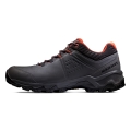 Mammut Hiking Shoes Mercury IV Low GTX (All-Terrain, Nubuck Leather, waterproof) titanium grey/red Men